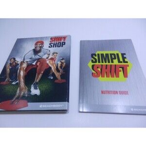 Beachbody SHIFT SHOP Workout DVDs Fitness Cardio Exercise with NUTRITION GUIDE